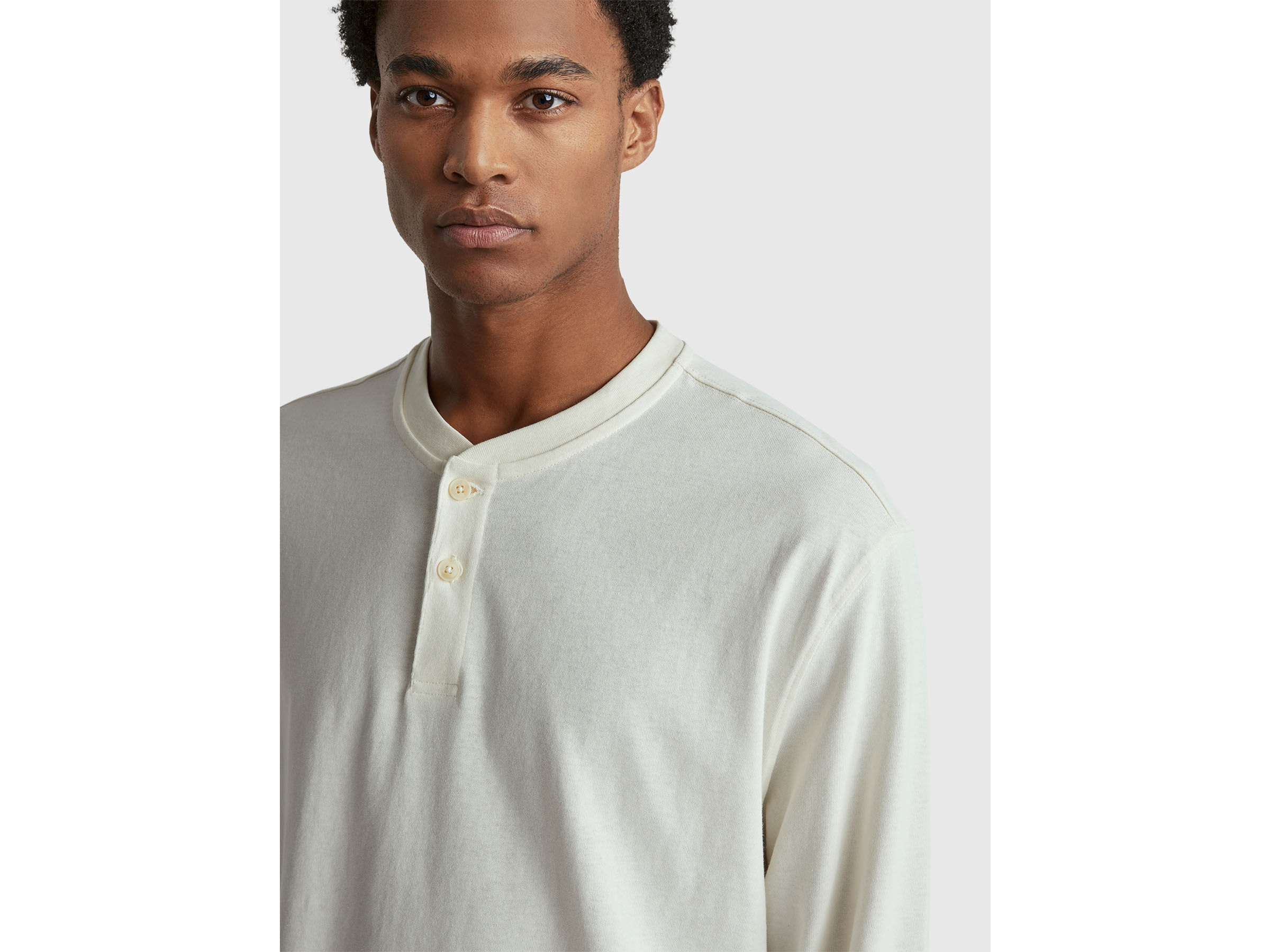 ROUND NECK SWEATL/S Men image number 4